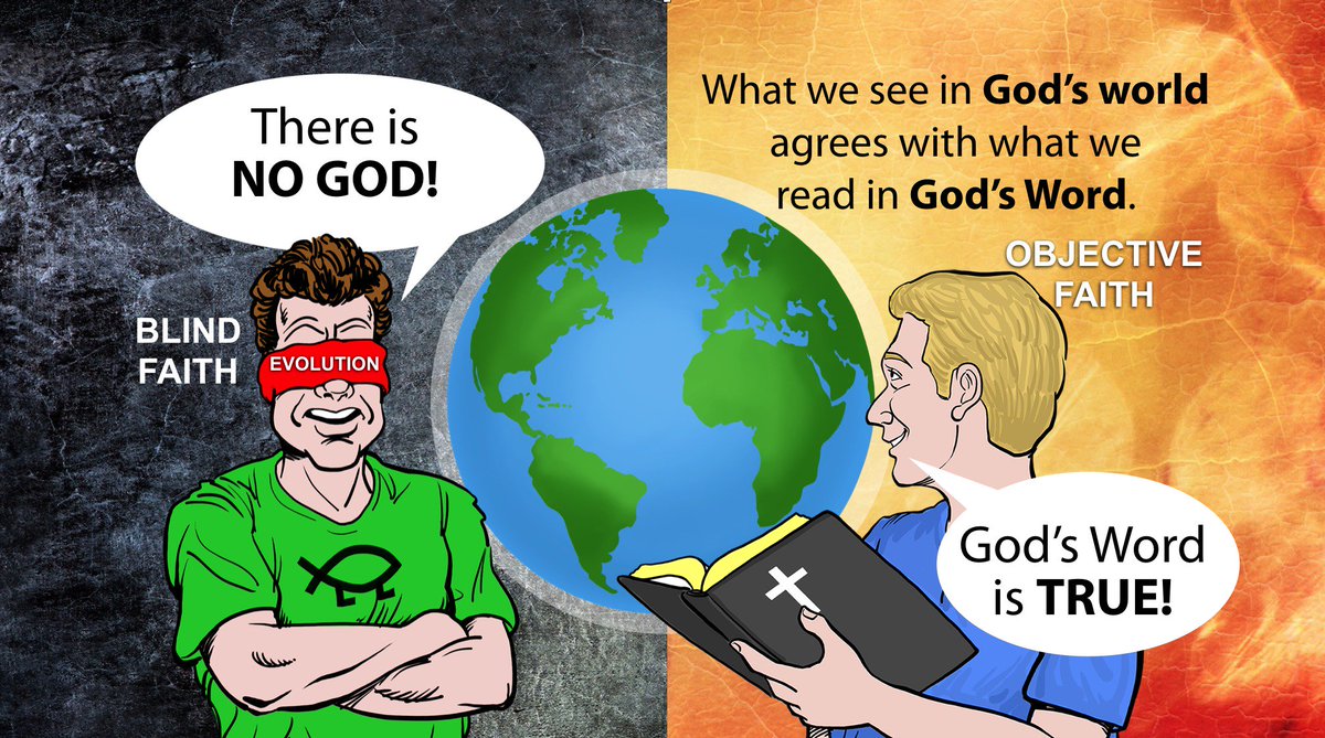 aigkenham's tweet photo. Atheism: blind faith that doesn't make sense of facts &amp; isn't confirmed by science. Christian faith explains facts &amp; is confirmed by science https://t.co/xrr5g3iLoD