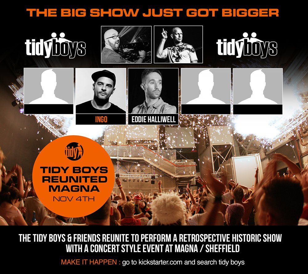 TheTidyBoys's tweet photo. AS IF LIFE COULDN'T GET ANY BETTER... This is shaping up to be one hell of a party...  INGO is back for some crazy hard house antics… https://t.co/Wit8ZcoMAx