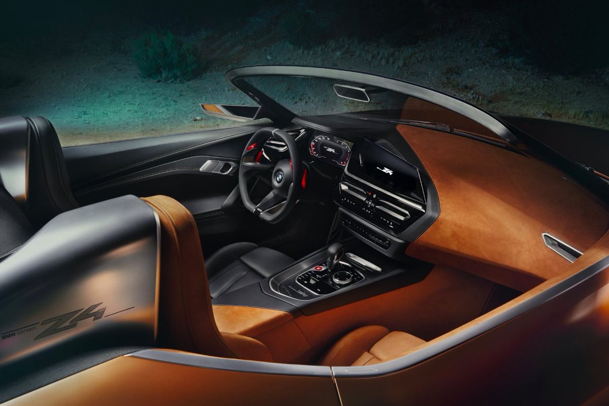 Williams_BMW's tweet photo. The New #BMW Concept #Z4! The car has been described as bold, sporty and athletic, but what do you think? 😀 https://t.co/AKALRicctk https://t.co/g53FfcL1i3