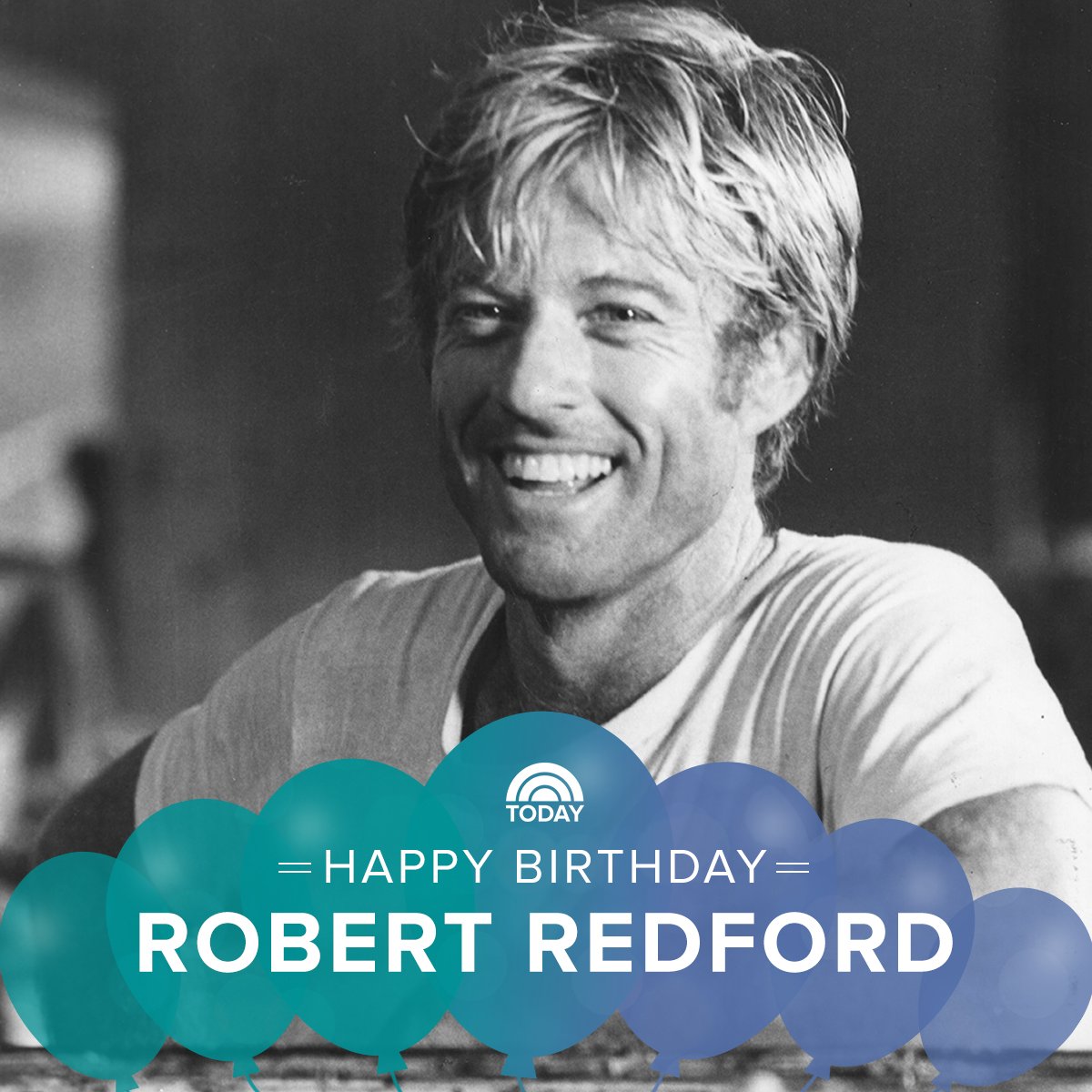 Happy birthday, Robert Redford!  