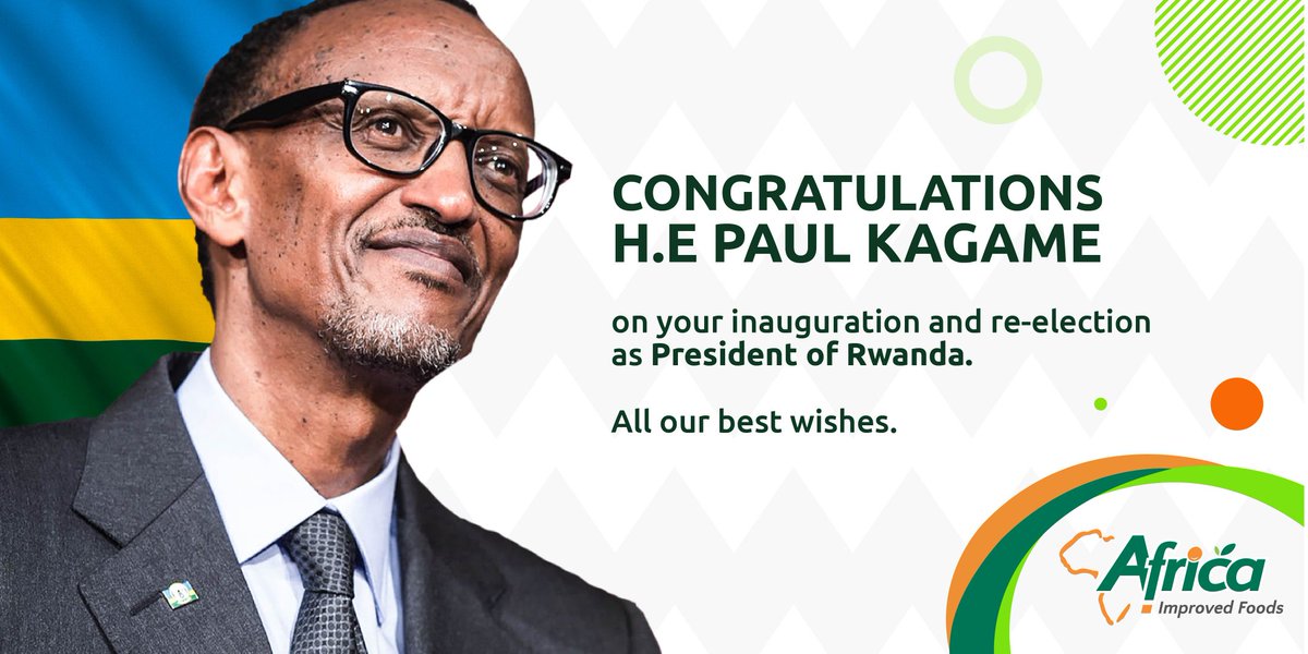 We join #RwOT in celebrating the inauguration of <a href="/PaulKagame/">Paul Kagame</a> as President of Rwanda. #KagameInauguration #congratulations