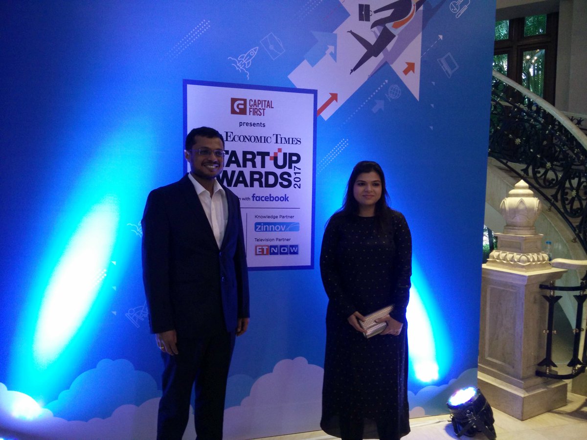 ShadmaShaikhET's tweet photo. Sachin and Priya Bansal arrive at #etstartupawards https://t.co/tChlkBZSx4