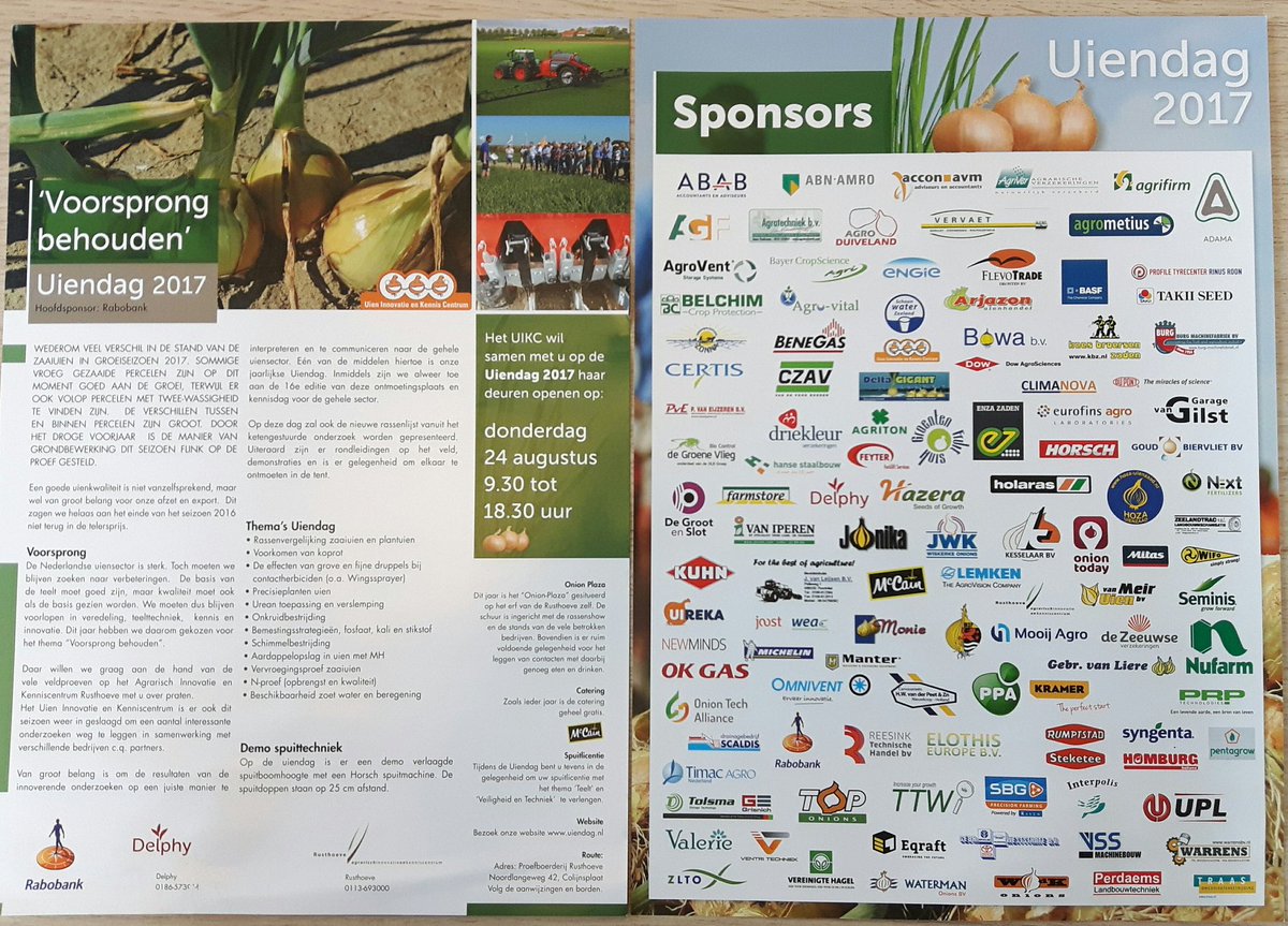 Volgende week donderdag 24 aug te Colijnsplaat 9.30-18.30 u uiendag #UIKC. Morgen in #Akkermagazine uiendag.nl. U bent welkom!