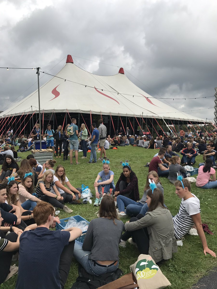 De introductiedagen zijn weer begonnen. Wat heb ik toch een leuke baan #wageningenuniversity