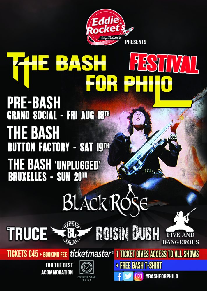 OldDublinTown's tweet photo. This weekend is #Philos Birthday #ThinLizzy
@BruxellesBars @TGSDublin @BlackRoseTrib @hotpress @98FM @WhisperingBob #bashforphilo #Dublin https://t.co/44dyWrs4uk
