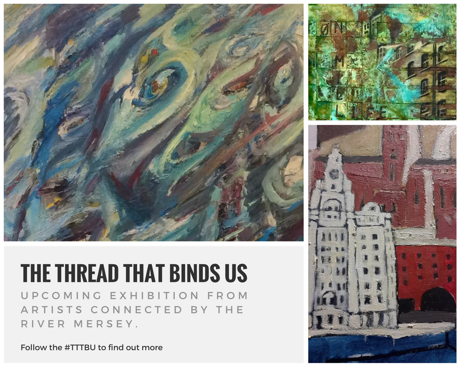 HazlehurstArt's tweet photo. Tonight is the preview evening for The Thread That Binds Us at @CornerStoneGall https://t.co/hSOvu3zVSY #TTTBU #RiverMersey #Art https://t.co/1J7SCPIzAs