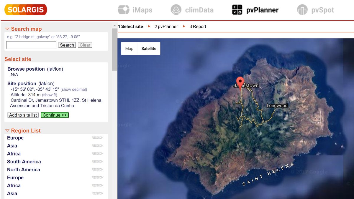 Solargis pvPlanner now available for St Helena and Ascension. Understanding viability of PV on these Islands just got simpler <a href="/StHelenaGovt/">St Helena Government</a>