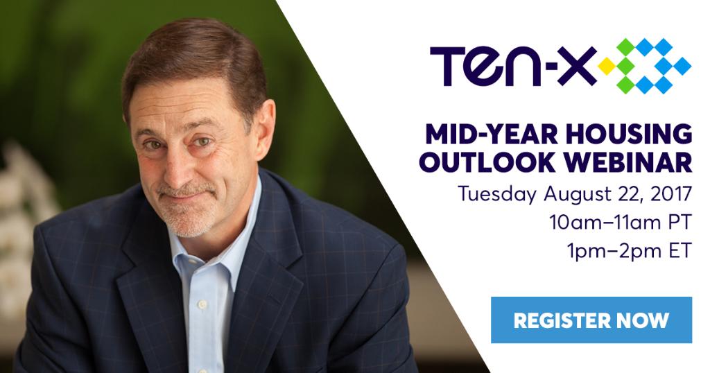 Join #TenX's <a href="/ricksharga/">Rick Sharga</a>  for our mid-year #housing update on 8/22 at 10am PT. Rick will cover the latest #trends spr.ly/60168aoUr