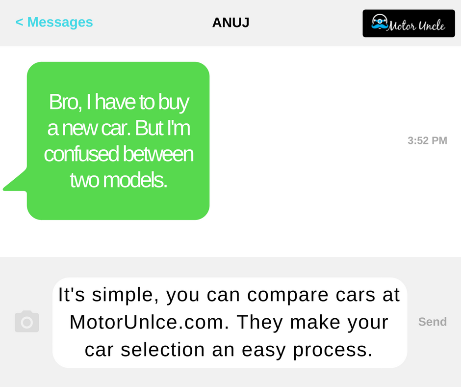 MotorUncle's tweet photo. Choose your dream car based on the actual ratings &amp; detailed report card.

Check Motoruncle's CAR COMPARE Section - https://t.co/ek4rEfoKWI https://t.co/jQEEP0dSZp