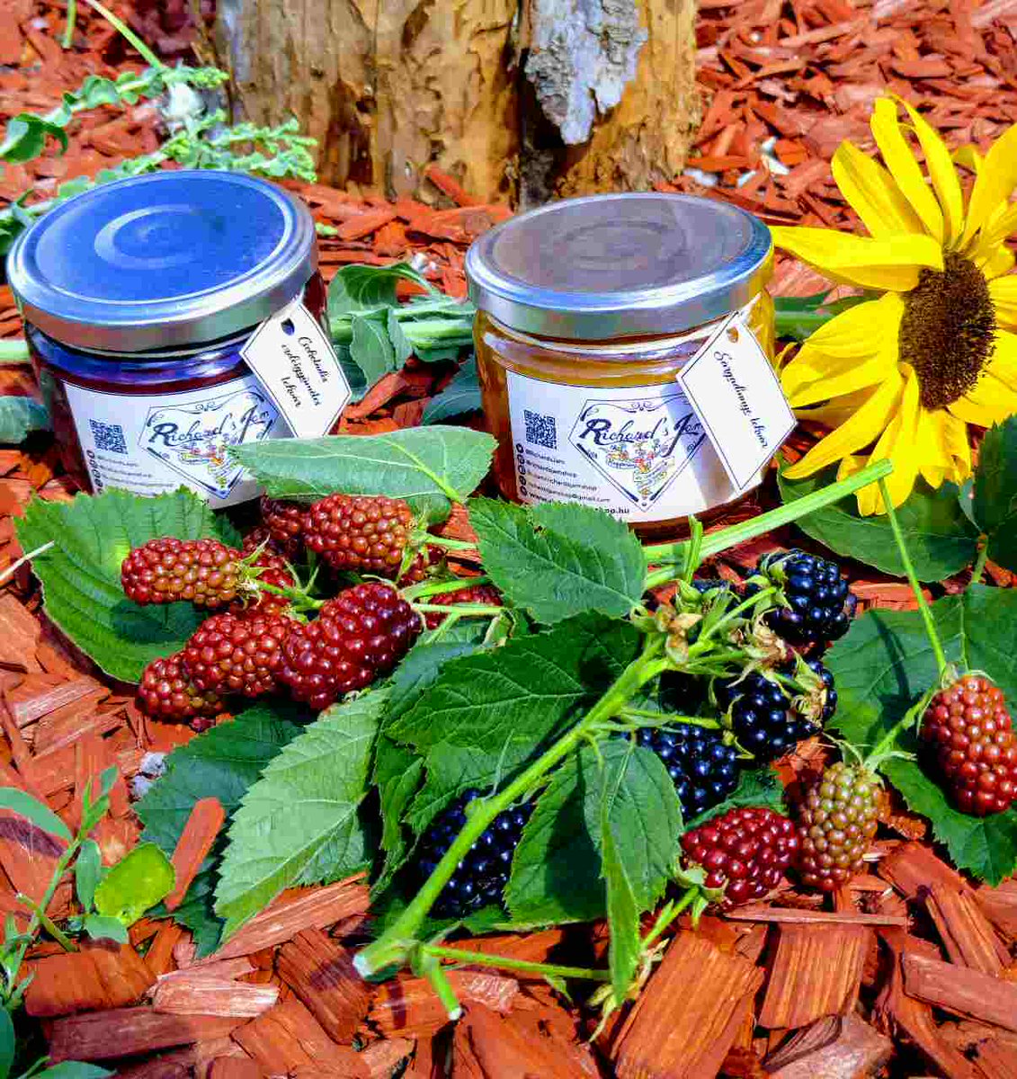 RichardsJam's tweet photo. Sunshine and @RichardsJam 
#organicfood #veganfood #jam https://t.co/kSg7mJ2o5P