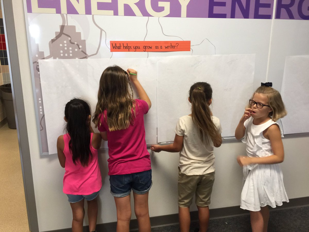 Collaborative learning in 3rd with a Gallery Walk! <a href="/WEinKaty/">🌟Wolfe Elementary</a> <a href="/katyisd/">Katy ISD</a>