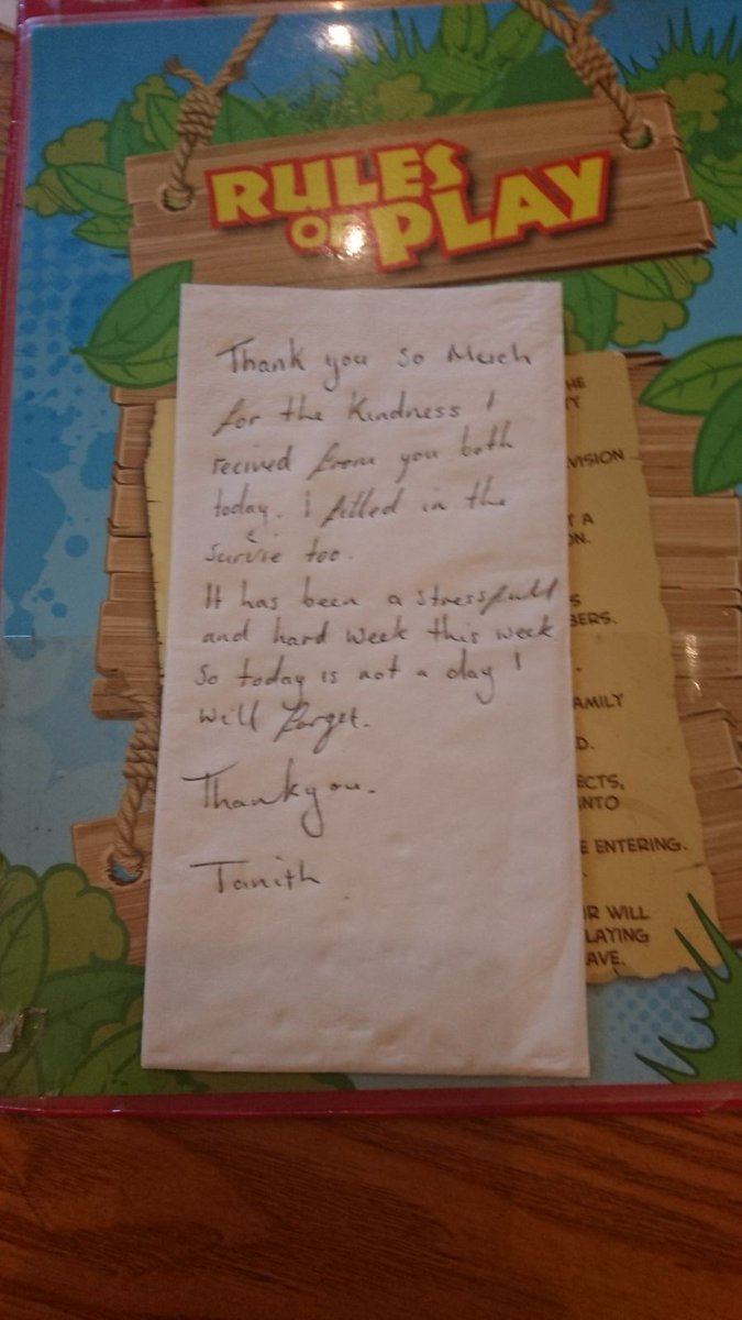 KincardineWayBF's tweet photo. @alastairhope @elizadbrooks @WeAreSUGM our gm+ team member received this lovely compliment for Doing what they do best #showingwecare #sugm https://t.co/gUzWdwTopF