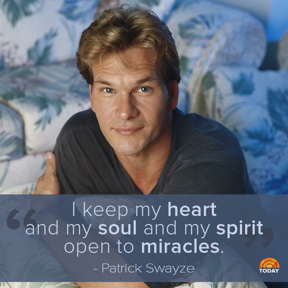 Happy birthday and rip Patrick Swayze  