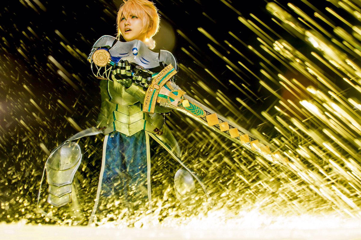 ট ইট র チャラコ コス写 Fgo アーサー ペンドラゴン これは ーー 世界を救う戦いである 水投げ Photo By 賞味さん Studio Photo Linda Cos Fgo