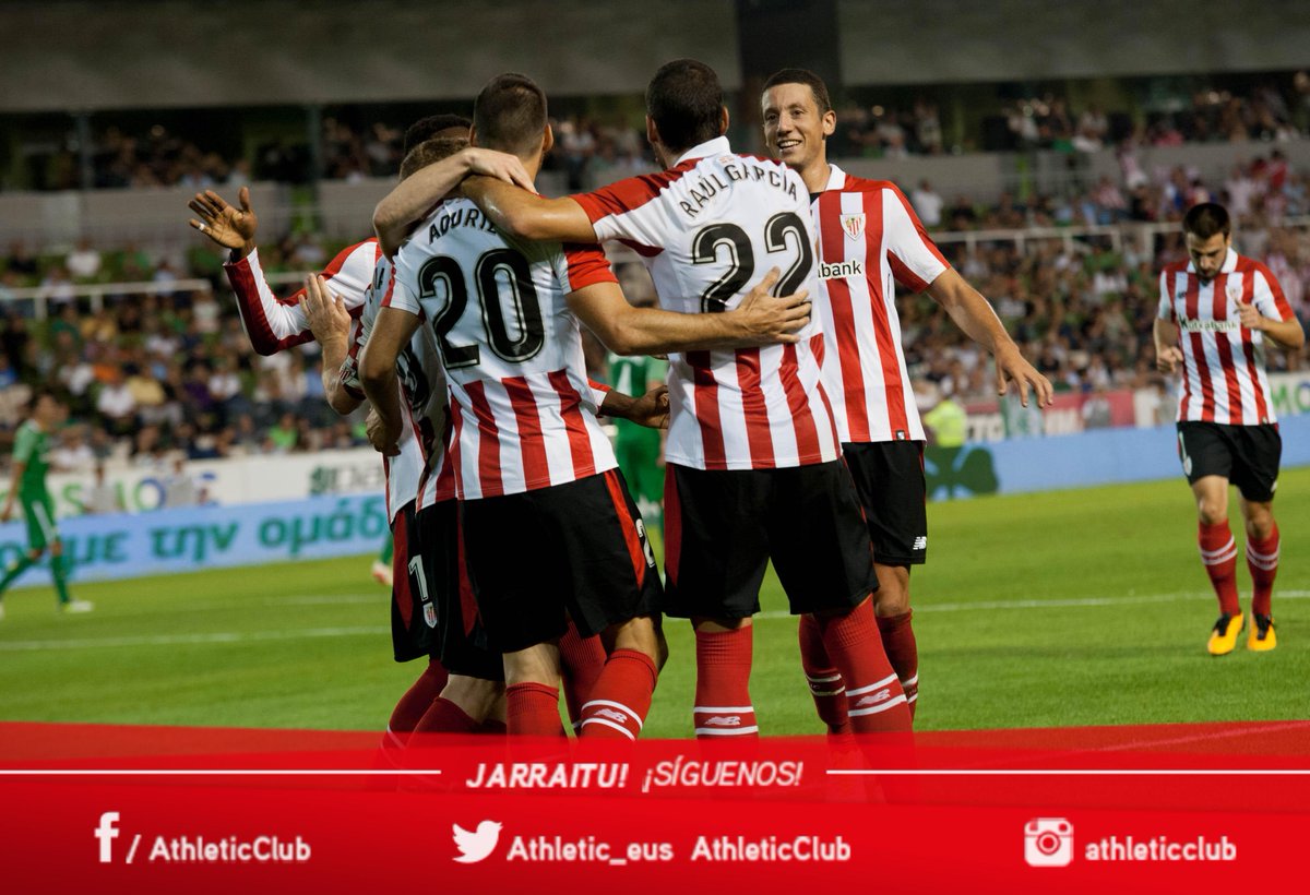 AthleticClub's tweet photo. SORTEO| Todo listo para arrancar #LaLiga! #AupaAthletic. ¡Haz RT, síguenos y consigue la camiseta del primer goleador firmada! https://t.co/VHtaqHVJrM