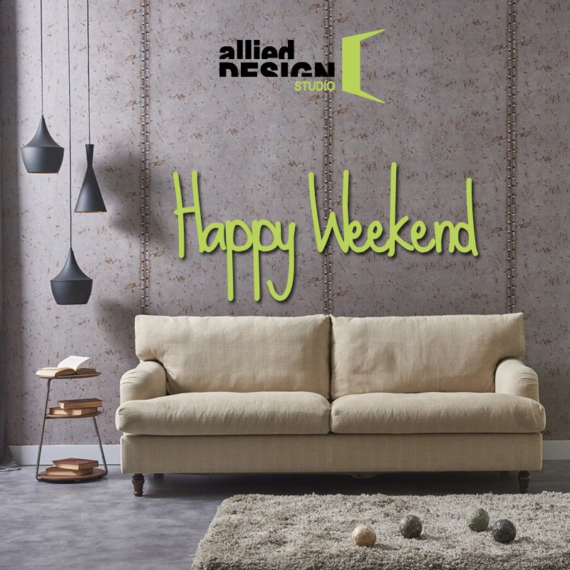 AlliedDesign's tweet image. #HappyWeekend #AlliedDesignStudio