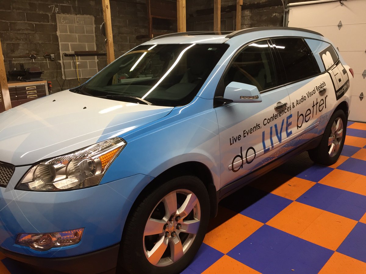 DoLiveBetter's tweet photo. "It's a wrap!" Typically said at the end of a #production - or when you get your vehicle wrapped. #MPI #Cincy #PCMA #ILEA #doLIVEbetter https://t.co/hSiYX5upgM