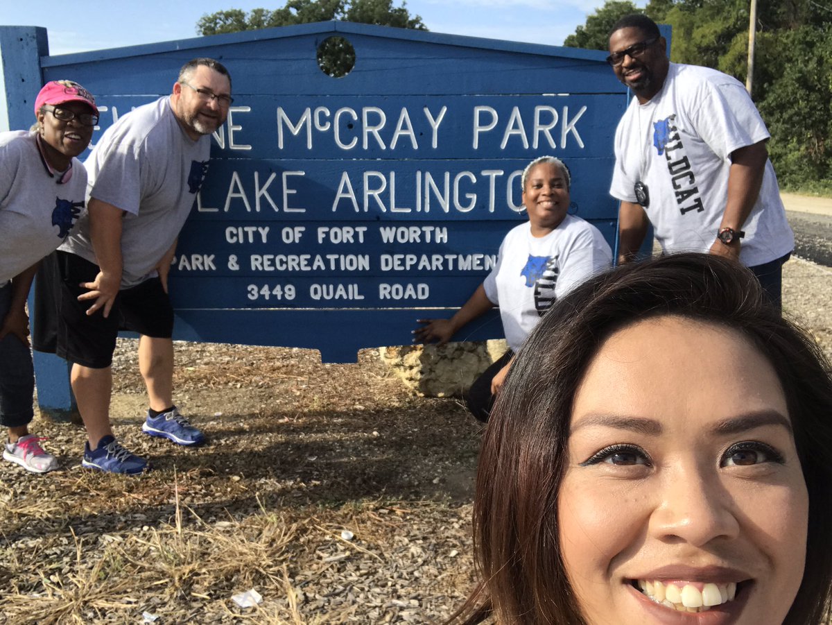 Lake Arlington.   Team rollers   #dhsexcellence