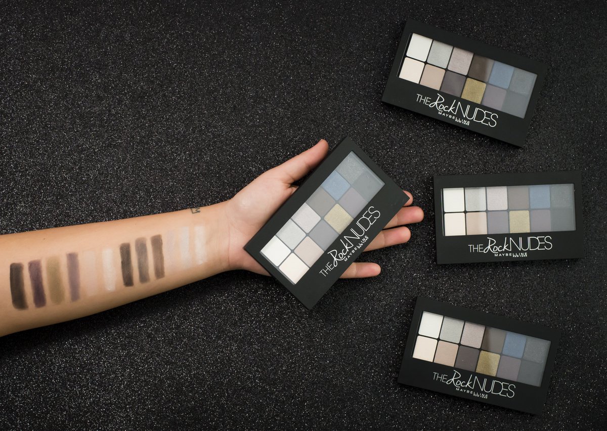 Maybellineny_es's tweet image. Si no sabes los tonos que tiene #TheRocknudes, aquí tienes el #swatching. Saca la rockera que hay dentro de ti y ponte #EnmodoRock
