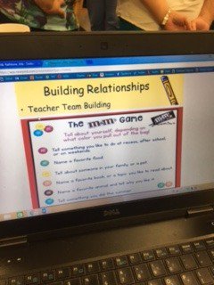 TEK_Elem's tweet photo. PBIS Refresher-Building Stronger Relationships is our focus at Kerns. #LearnatKerns https://t.co/WfJwNFnYr5
