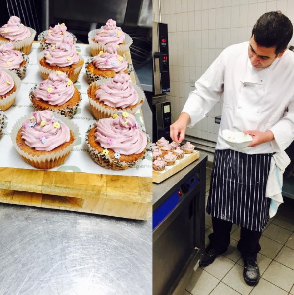 GenuineDining's tweet photo. A few more pictures from our #CupcakeCompetition this week. Winner to be announced on Friday #GoTeamGDC #drumrollplease #watchthisspace https://t.co/6LgVXHIqLL