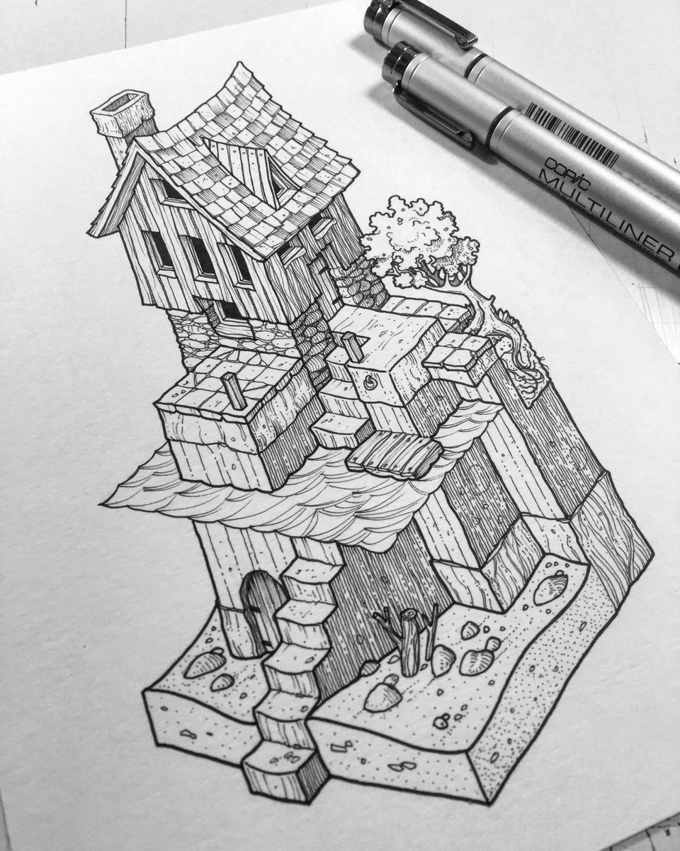 19 Collection Isometric drawing sketch building for Kindergarten