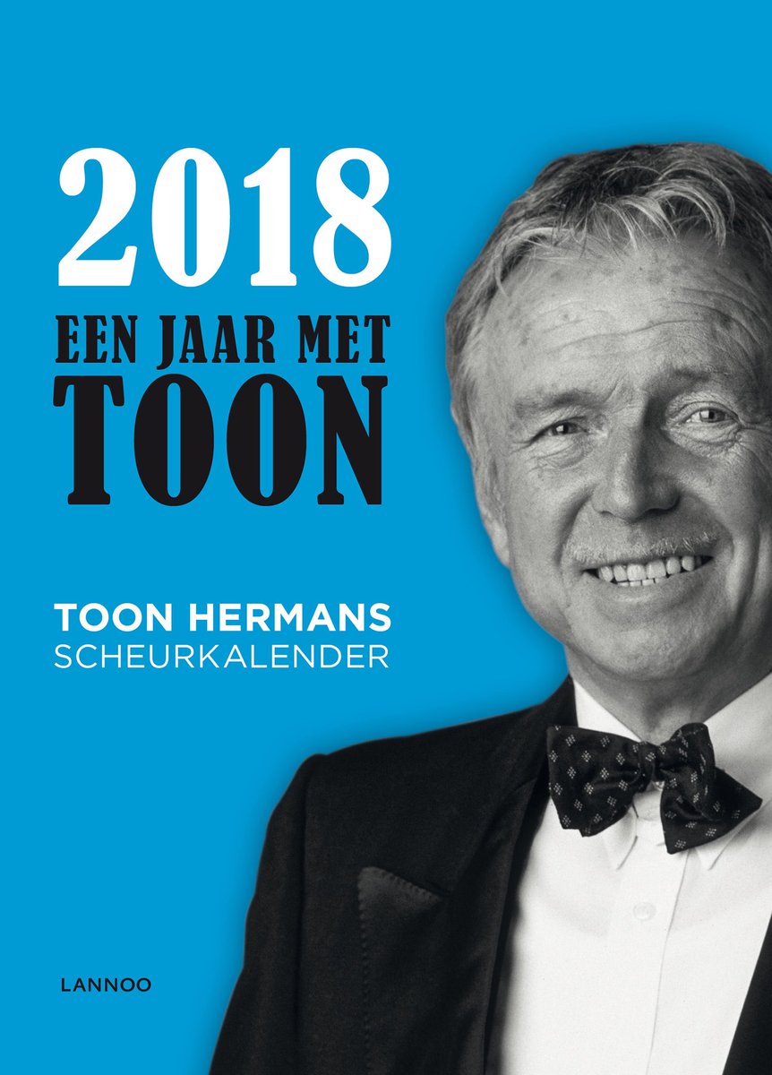 Als eerste de nieuwe Toon Hermans scheurkalender 2018 ontvangen? Bestel hem dan nu via toonwinkel.nl/winkel/kalende… #Toon #ToonHermans