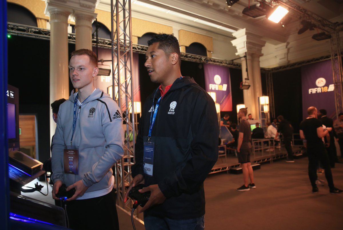 FIFAe's tweet photo. #FIFA18 is going down well in London 👌 https://t.co/X4PaIqxE1U