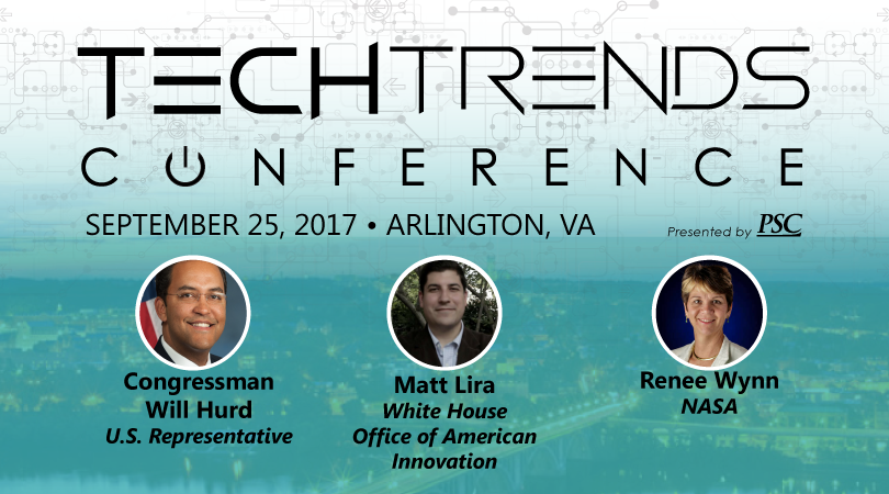 PSCSpeaks's tweet photo. Hear federal perspectives on IT leadership and transformation at #TechTrends2017 on Sept. 25. Get your tix today! https://t.co/OyBWEKxwLi https://t.co/lbiEVYXsV3