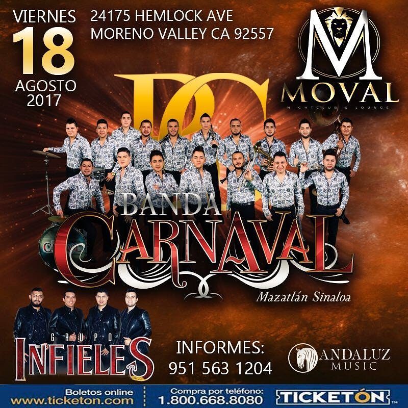 Maria74544725's tweet photo. Llega @_BandaCarnaval a 🔹#MovalNightClub en #CA @JaimeClub @JaimeCarnaval @IselaGarcia24 @MayeGC_ @BCCoordinacion https://t.co/bKgRH9NCbR
