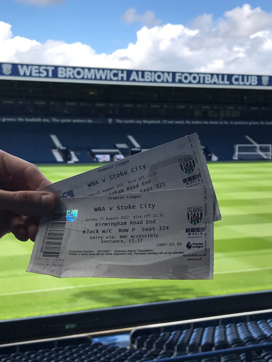 WBAFoundation's tweet photo. 🎉 RT this post and follow us on Instagram (albionfoundation) to be in with a chance of winning two tickets to @WBA's game on Sunday!

#WBA https://t.co/qdwGOlHvKy