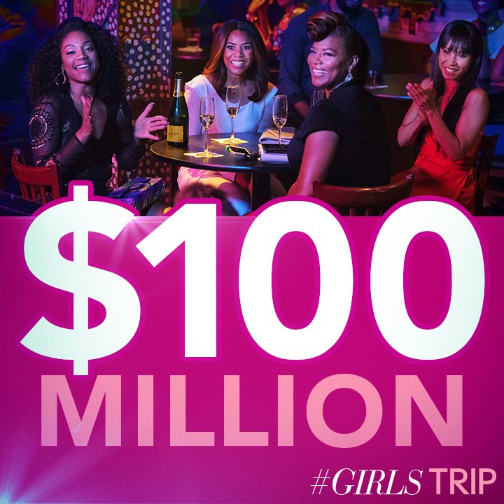 This is amazing!!! So proud of the entire #GirlsTrip team! We are so thankful to everyone who came out and supported us ❤️️❤️️❤️️