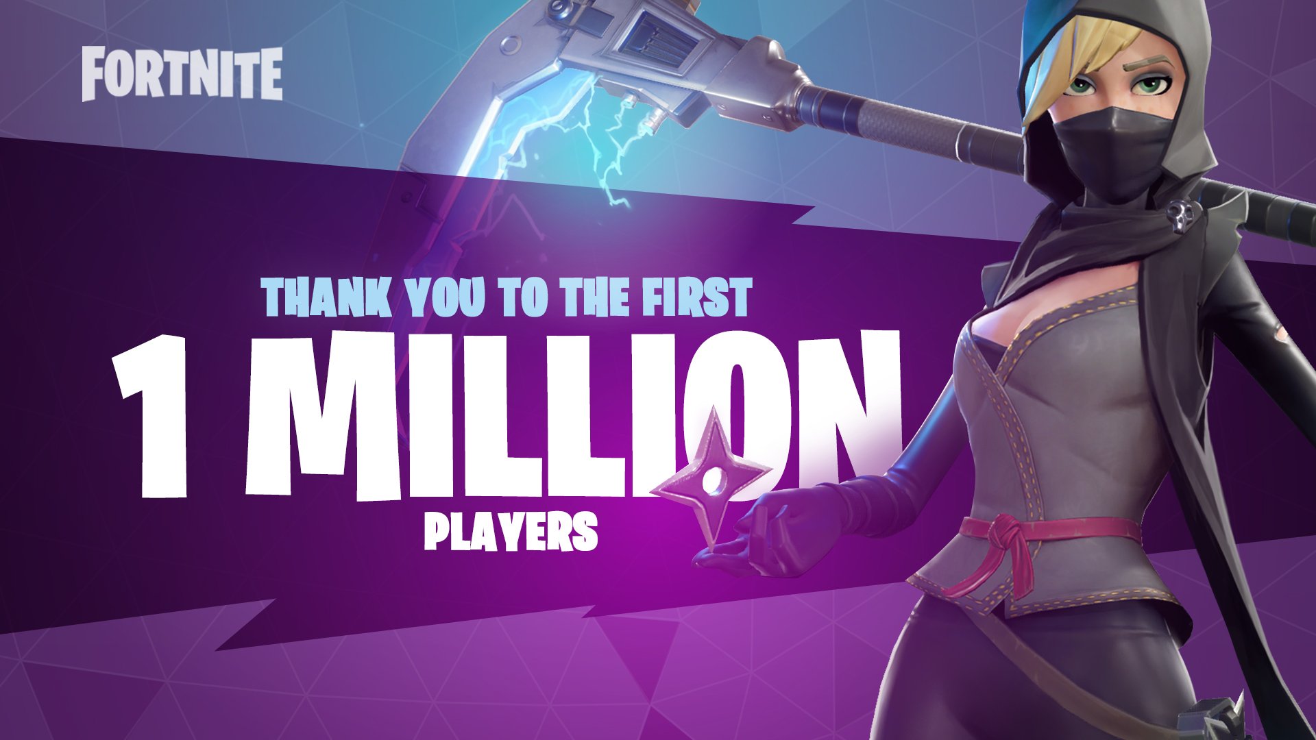 Fortnite on Twitter: "Thank you to the first one million ...
