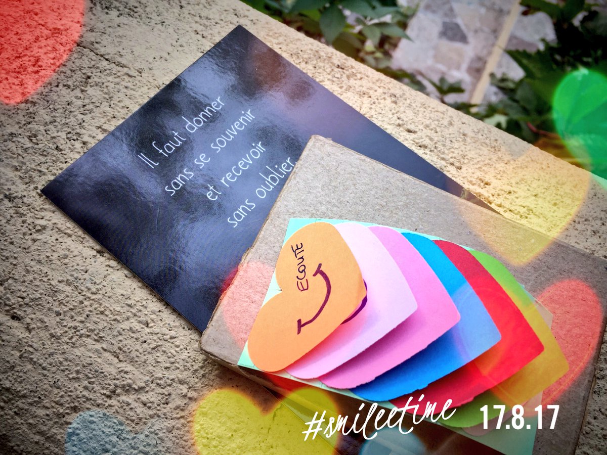 CitizenLineFR's tweet photo. "Il faut donner sans se souvenir & recevoir sans oublier"
Déja 40 jours pour cheminer vers la simplicité et la #bienveillance
#smileetime https://t.co/mR6ONIczH4