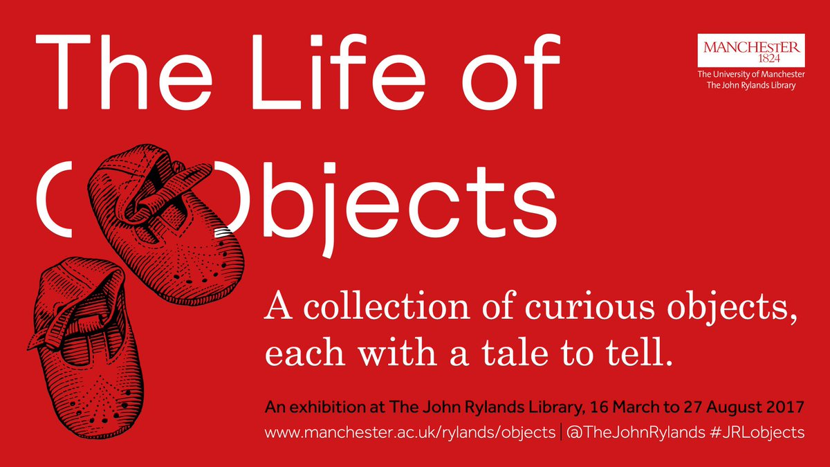 OfficialUoM's tweet photo. Looking for something to do this week? Visit 'Life of Objects' @TheJohnRylands, closing Sunday.
https://t.co/bpuyUBBEc9 #JRLObjects https://t.co/30ZjKO5IDy