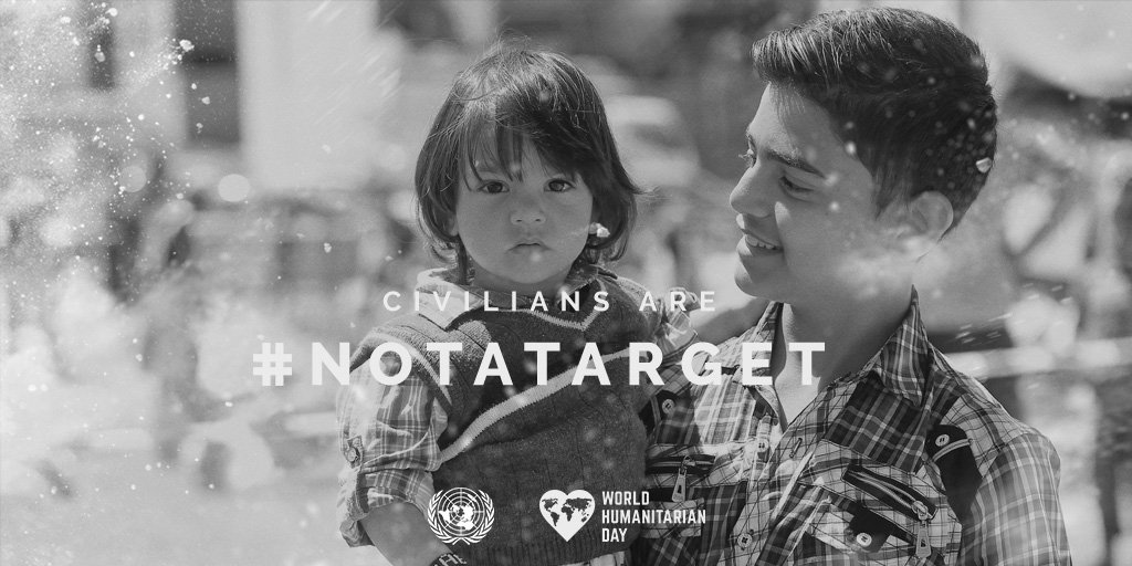 Acontraelhambre's tweet photo. 246M de niños en el mundo están atrapados en un conflicto. Necesitan protección, no son un objetivo #NotATarget https://t.co/iZvkMrLRwh https://t.co/7ZFvZlYx27