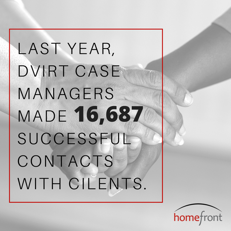 HomeFrontYYC's tweet photo. Last year, DVIRT Case Managers made 30,000 total contacts of which 16,687 successful contacts with clients #myhomefront https://t.co/Pg4O6qg88Q