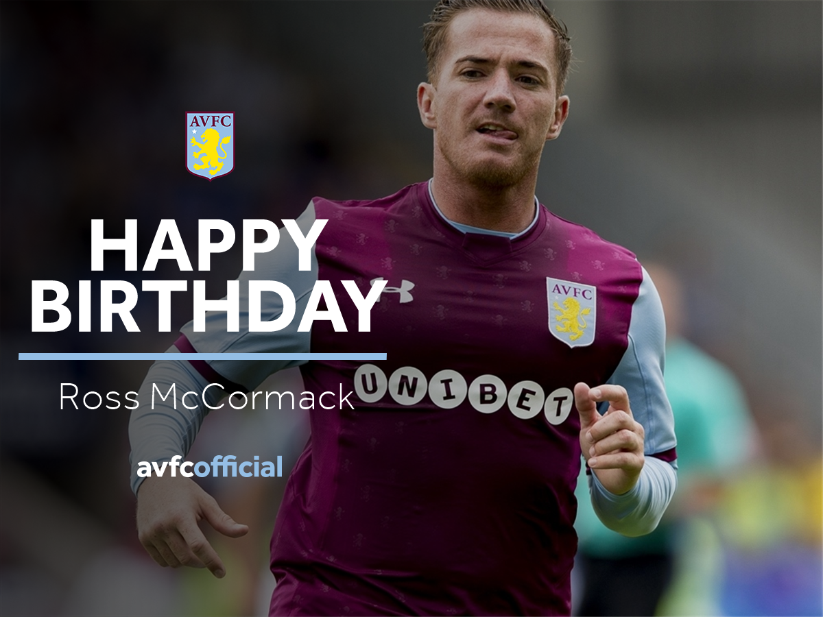  Today we\re wishing a happy birthday to Ross McCormack...

Enjoy the rest of your day Ross!  