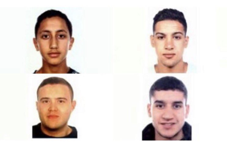 FranNicolas_G's tweet photo. Estos son los cuatro sospechosos buscados por la Policía. ¡Máxima difusión! https://t.co/yVMbq1n7S8