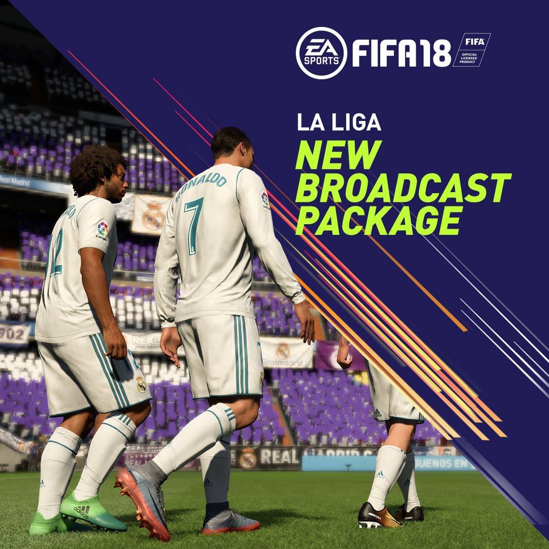 Ea Sports Fifa Jp Pa Twitter Fifa18 最新の La Liga 実況は Bernabeuスタジアムからお届けします Realmadrid Atleti