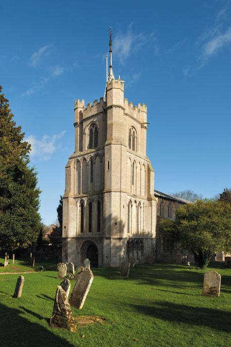 YalePevsner's tweet image. Fine west tower, C13, All Saints, Elm. #Cambridgeshire #Pevsner #BuildingsofEngland