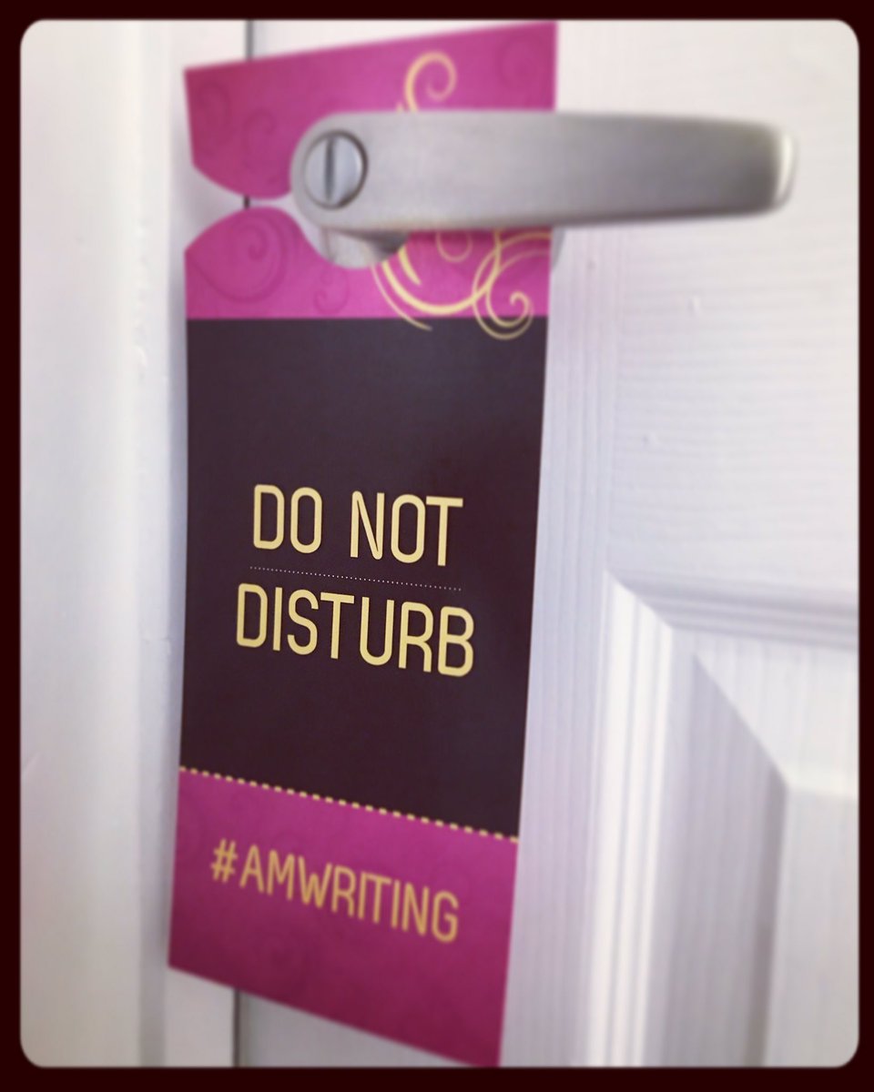 JaneEderlyn's tweet photo. Picked up this door hanger at #RWA17 & it's coming in handy #amwriting #bookwontwriteitself #vampire #werewolf #humans #authorsofinstagram https://t.co/wqJuPQOhkL