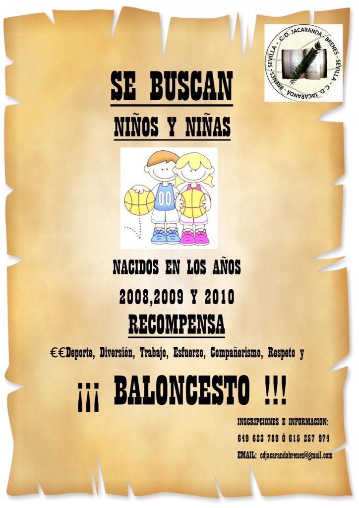 Se buscan niños y niñas nacidos entre los años 2008 al 2010 para jugar al baloncesto .
Ahora promoción de matrícula gratuita #preminibrenes