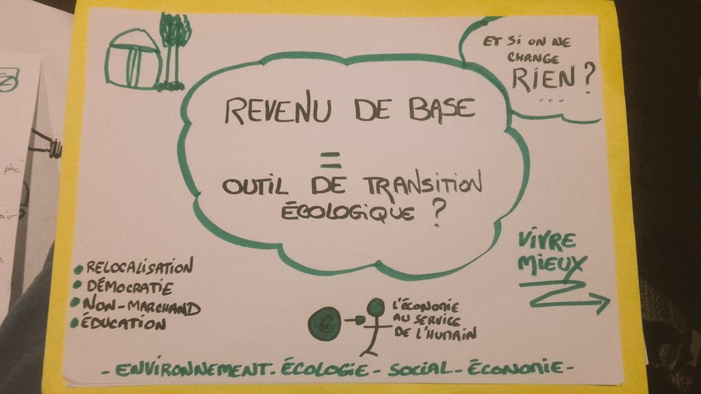 camutine's tweet photo. "On peut combiner des mesures pour faire évoluer la société dans un sens plus juste et écologique" @julienbayou #rdb2017 https://t.co/BLkemDUWcY