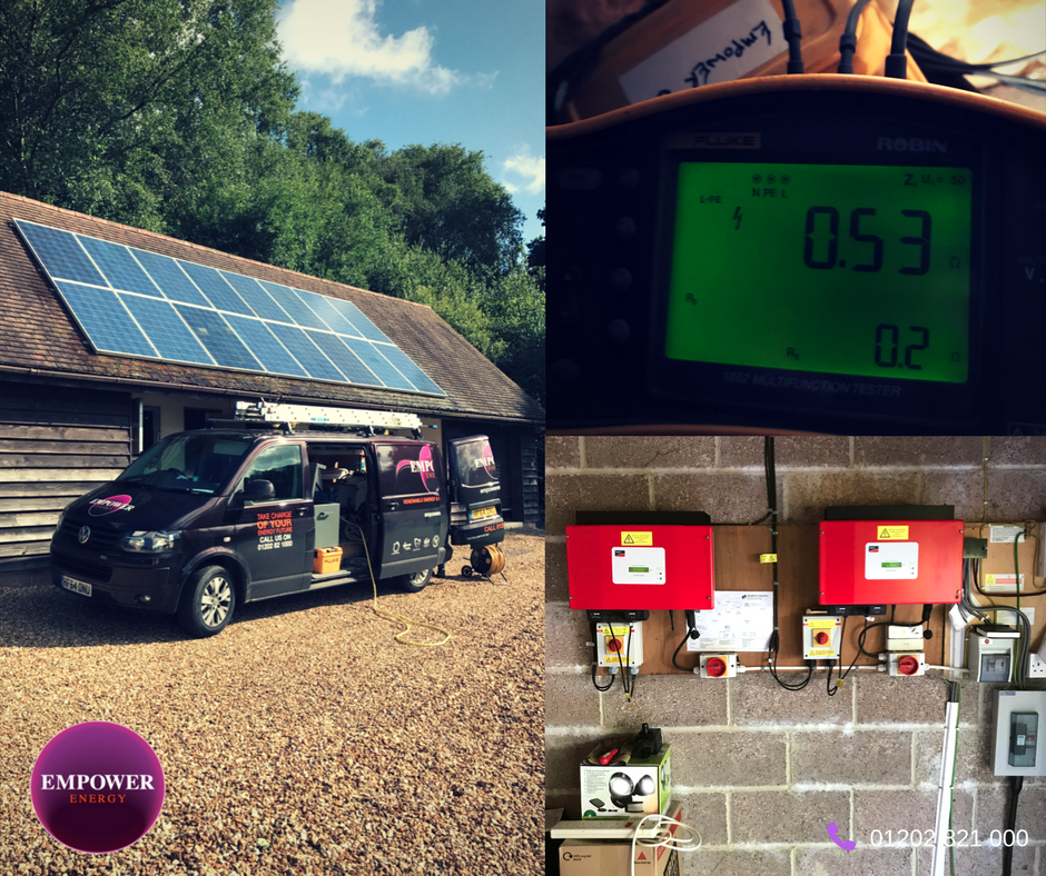 We offered a comprehensive domestic Solar PV operation and maintenance service in Stoney Cross #SolarMaintenance  goo.gl/VXwC9w