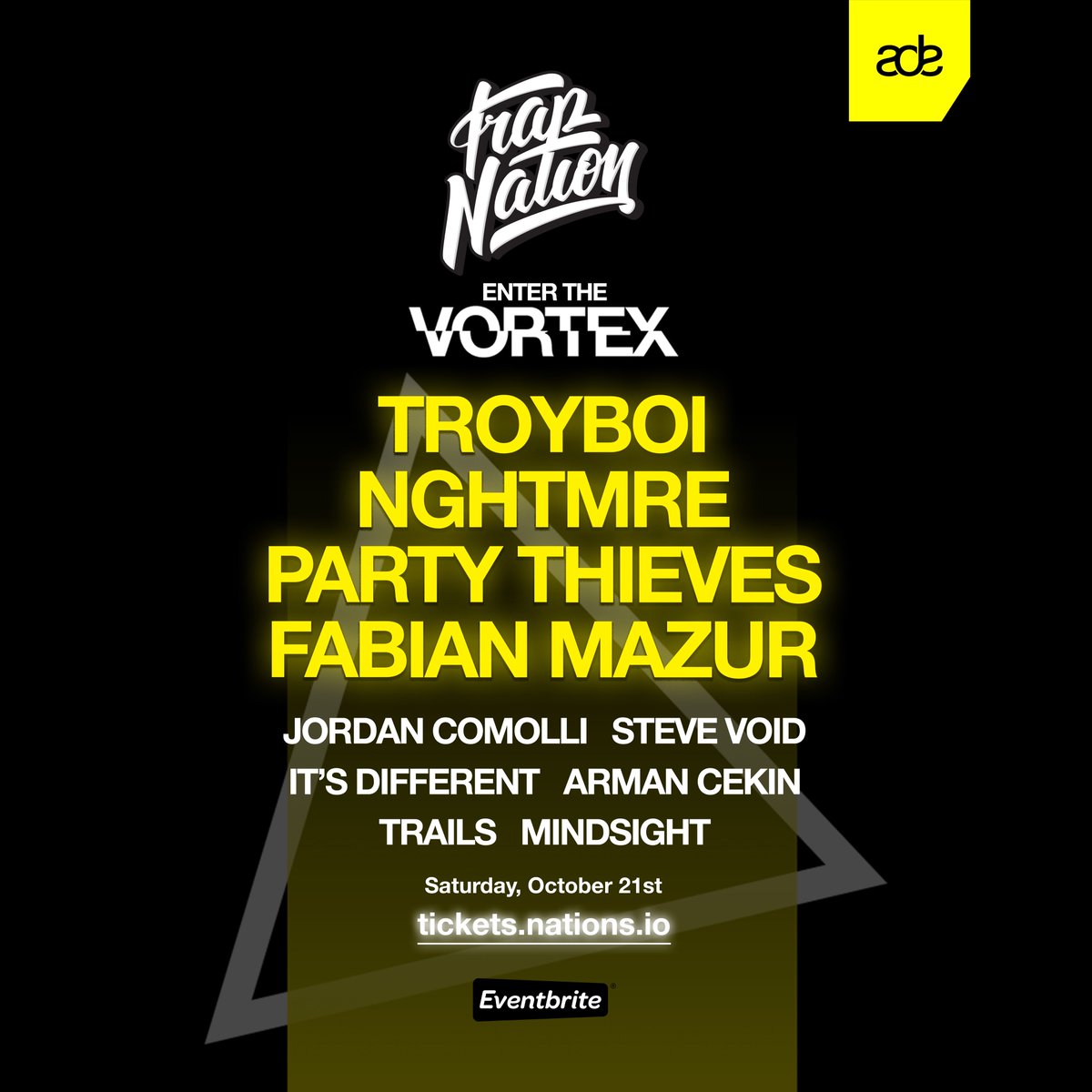 FabianMazur's tweet image. Playing ADE this year with a bunch of friends! 🔥
cc: @AllTrapNation