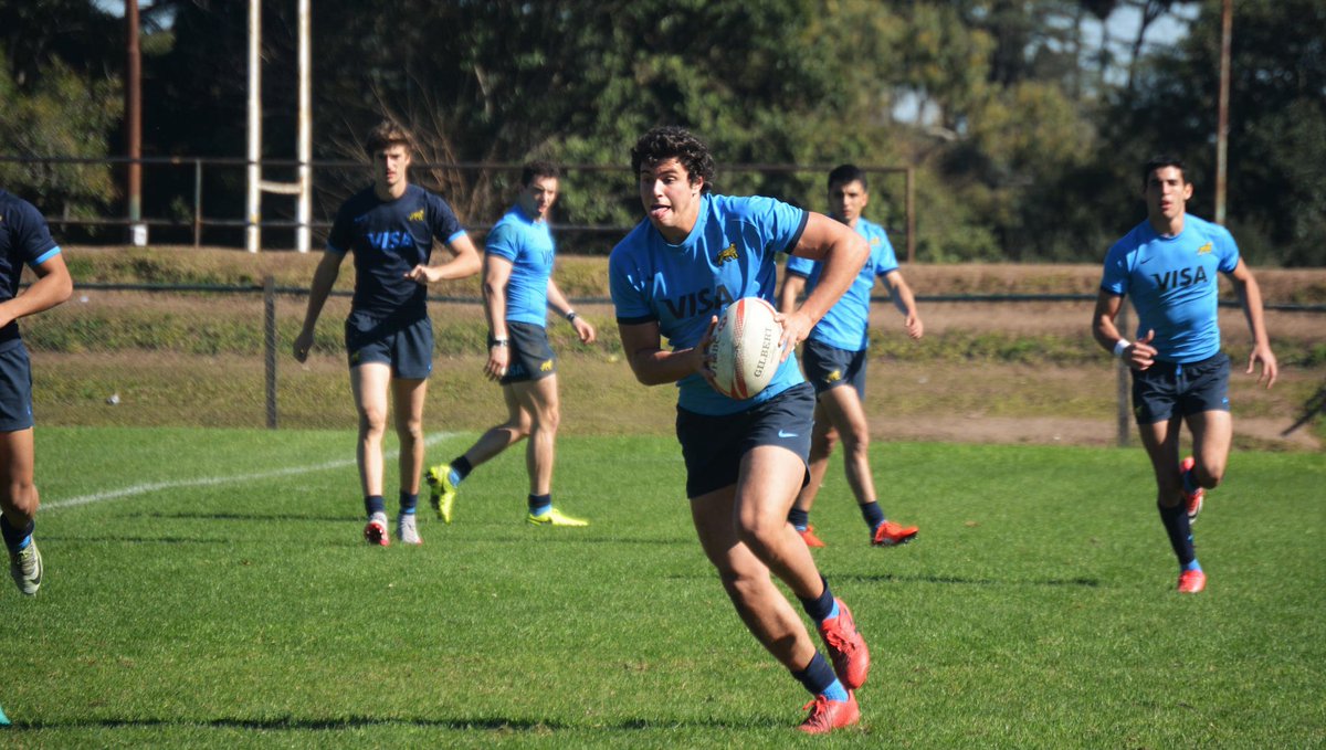 Pato Carman, formado en <a href="/RugbyCSCP/">Juveniles CSCP</a> y con pasado en el Seleccionado Juvenil, participó de Concentración Nacional de Seven (Foto: UAR)