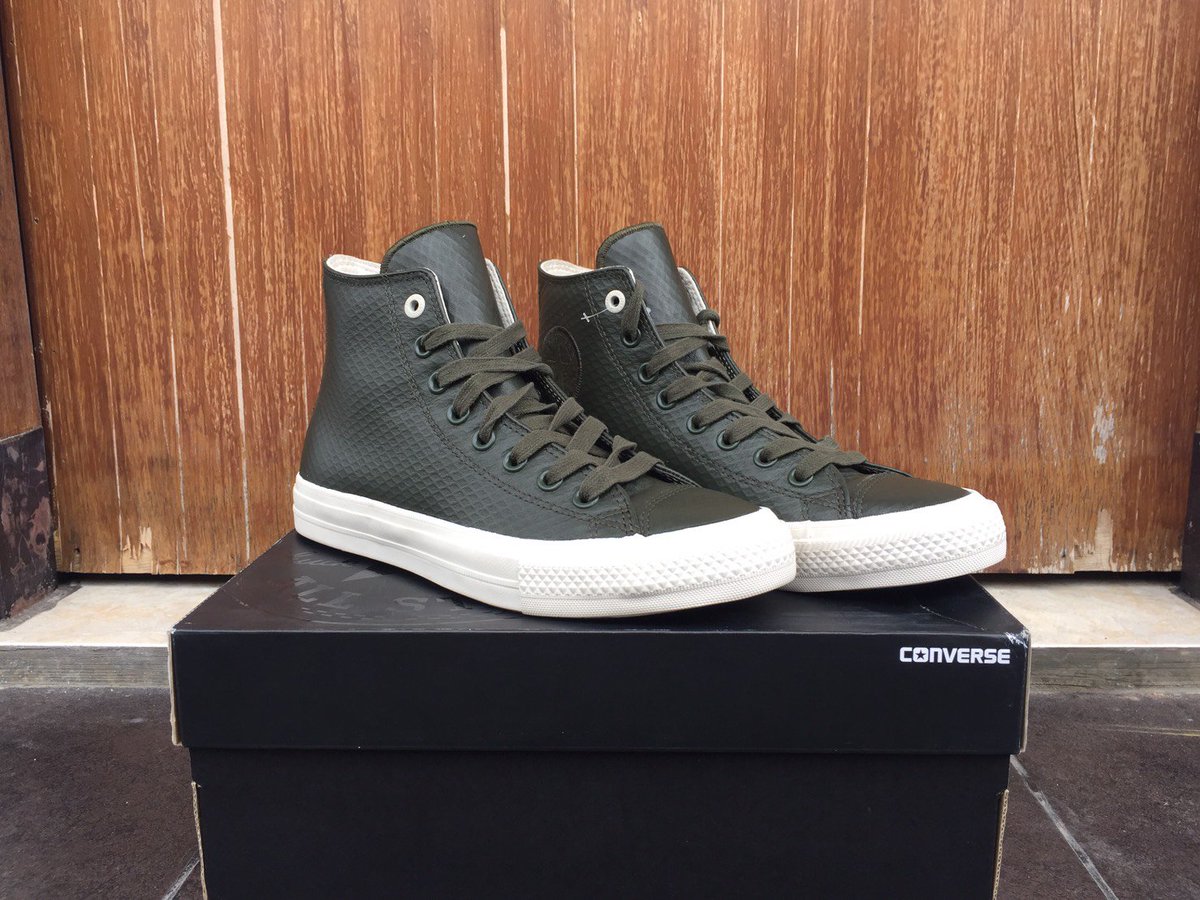 converse chuck ii mesh back leather