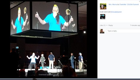 CSUSAhq's tweet photo. ICA is in it to win it! #CSUSASummit https://t.co/TyZChtSbHP