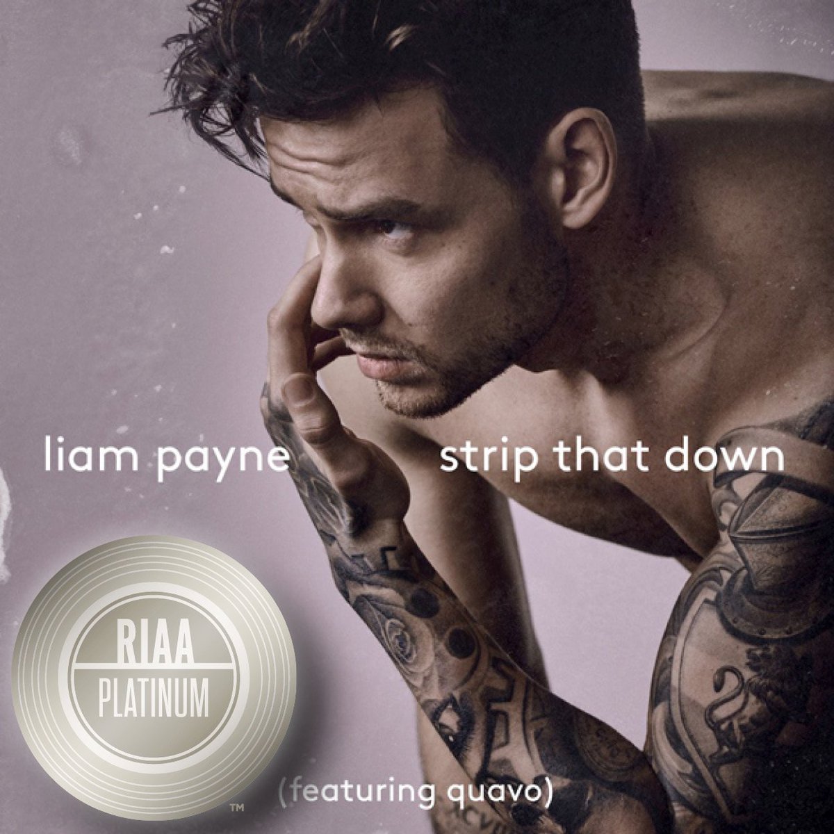 RIAA's tweet photo. Platinum in three months! Congratulations @LiamPayne #StripItDown! @RepublicRecords https://t.co/zeyDoOWj7z